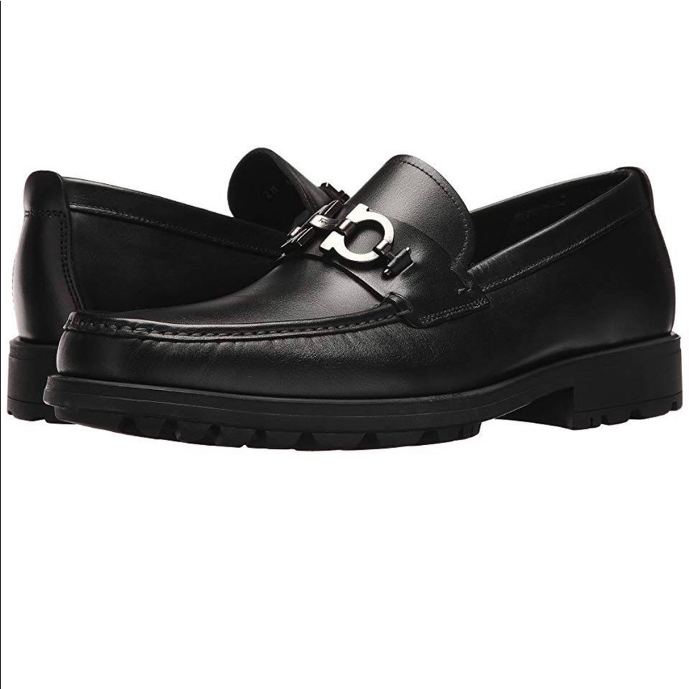 Men’s Salvatore Ferragamo Loafer - EE 11 - Black